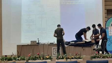  کارگاه یک روزه احیاء قلبی ریوی (CPR) پایه و پیشرفته برگزار شد