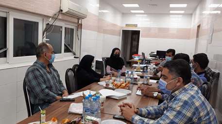  بازدید کارشناسان دفتر توسعه منابع فیزیکی و امور عمرانی وزارت بهداشت از پروژه های عمرانی دانشگاه