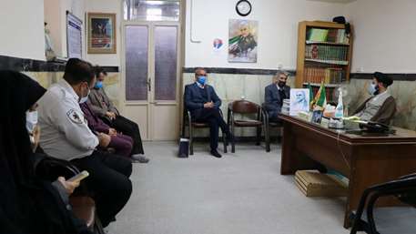  دیدار دکتر دانائی رئیس دانشگاه علوم پزشکی استان سمنان با امام جمعه شهرستان گرمسار