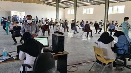 مرکز واکسیناسیون کرونا در مهمانشهر مهاجرین سمنان فعال است