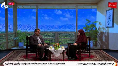  حضور رئیس دانشگاه علوم پزشکی استان سمنان، با حضور در برنامه «به صبح تازه» شبکه استانی سمنان