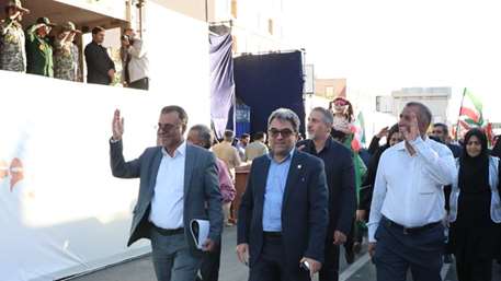  حضور خانواده بزرگ دانشگاه علوم پزشکی استان سمنان در رزمایش «جان‌فدای ایران»